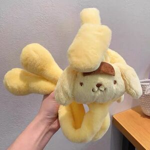 Sanrio Pompompurin Plush Hairband in Yellow
